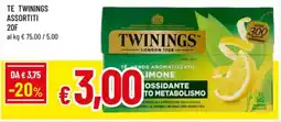 A&O Te twinings 20F offerta