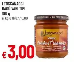 A&O I toscanacci ragù offerta