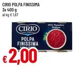 A&O Cirio polpa finissima offerta
