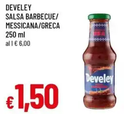A&O Develey salsa barbecue/ messicana/greca offerta