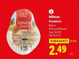 Lidl Milbona Scamorza offerta