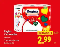 Lidl REGINA CARTA CUCINA offerta
