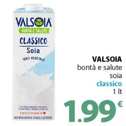 Supermercati Dok VALSOIA bontà e salute soia classico offerta