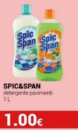 Tigotà SPIC&SPAN detergente pavimenti offerta