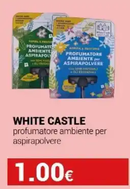 Tigotà WHITE CASTLE profumatore ambiente per aspirapolvere offerta