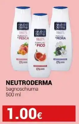 Tigotà NEUTRODERMA bagnoschiuma offerta