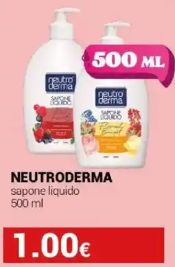 Tigotà NEUTRODERMA sapone liquido offerta