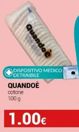 Tigotà QUANDOÈ cotone offerta