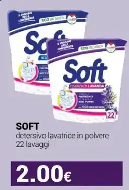 Tigotà SOFT detersivo lavatrice in polvere offerta