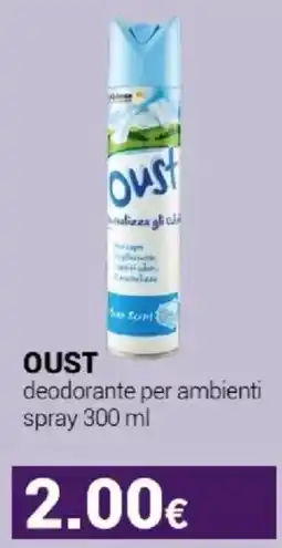 Tigotà OUST deodorante per ambienti spray offerta