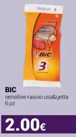 Tigotà BIC sensitive rasoio usa&getta offerta