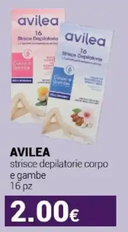 Tigotà AVILEA strisce depilatorie corpo e gambe offerta