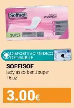 Tigotà SOFFISOF lady assorbenti super offerta