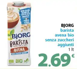 Supermercati Dok BJORG barista avena bio senza zuccheri aggiunti offerta