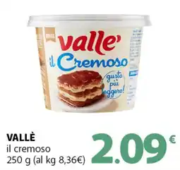 Supermercati Dok VALLÈ il cremoso offerta