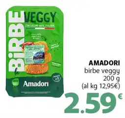 Supermercati Dok AMADORI birbe veggy offerta