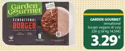 Supermercati Dok GARDEN GOURMET sensational burger vegano di soia offerta