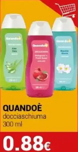 Tigotà QUANDOÈ docciaschiuma offerta