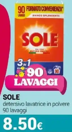 Tigotà SOLE detersivo lavatrice in polvere offerta