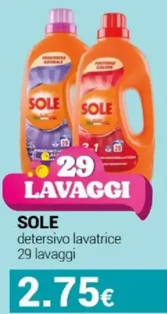 Tigotà SOLE detersivo lavatrice offerta