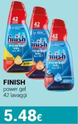 Tigotà FINISH power gel offerta