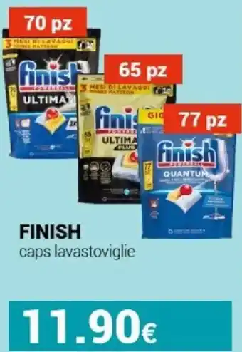 Tigotà FINISH caps lavastoviglie offerta