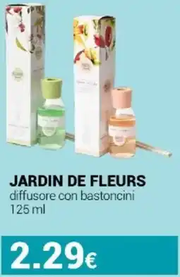 Tigotà JARDIN DE FLEURS diffusore con bastoncini offerta