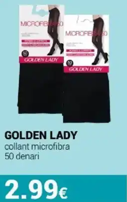 Tigotà GOLDEN LADY collant microfibra offerta