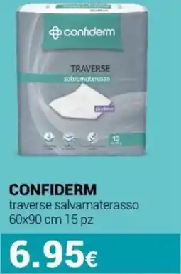 Tigotà CONFIDERM traverse salvamaterasso 60x90 cm offerta