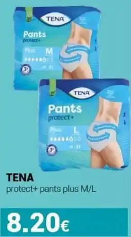 Tigotà TENA protect+ pants plus M/L offerta