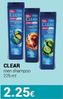 Tigotà CLEAR men shampoo offerta