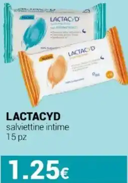 Tigotà LACTACYD salviettine intime offerta