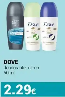 Tigotà DOVE deodorante roll-on offerta