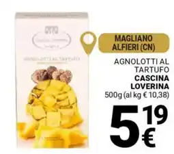 Supermercati Gulliver Agnolotti al tartufo cascina loverina offerta