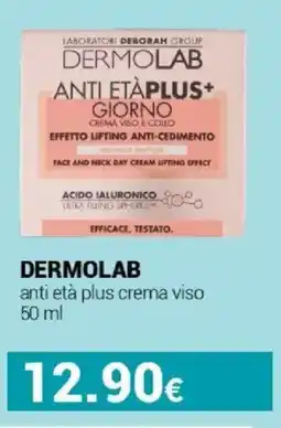 Tigotà DERMOLAB anti età plus crema viso offerta