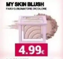 Tigotà My skin blush fard sublimatore dicolore offerta