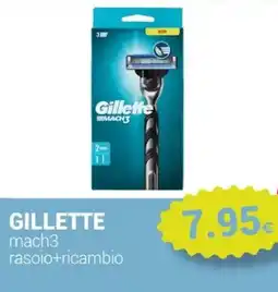 Tigotà GILLETTE mach3 rasoio+ricambio offerta