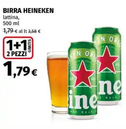 Ipercoop BIRRA HEINEKEN lattina offerta