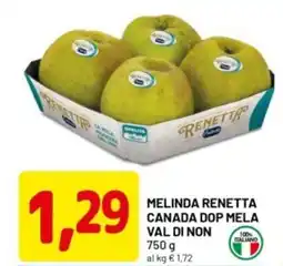 DPiù Melinda renetta canada dop mela val di non offerta