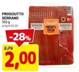 DPiù Prosciutto serrano offerta