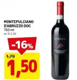 DPiù Montepulciano d'abruzzo doc offerta
