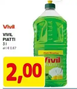 DPiù Vivil piatti offerta