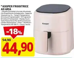 DPiù KOOPERKOOPER FRIGGITRICE AD ARIA Friggitrice ad aria offerta