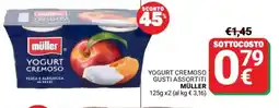 Supermercati Gulliver Yogurt YOGURT CREMOSO GUSTI ASSORTITI MÜLLER MÜLLER offerta