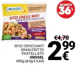 Supermercati Gulliver Sfizi croccanti gran fritto pastellato OROGEL offerta