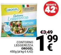 Supermercati Gulliver Contorno leggerezza OROGEL offerta