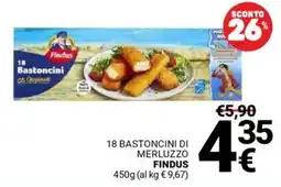 Supermercati Gulliver 18 bastoncini di merluzzo FINDUS offerta