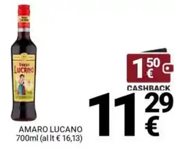 Supermercati Gulliver Amaro lucano offerta