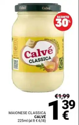 Supermercati Gulliver Maionese classica CALVÉ offerta