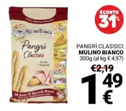 Supermercati Gulliver Pangri classici MULINO BIANCO offerta